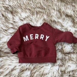 Little Co. MERRY crew neck